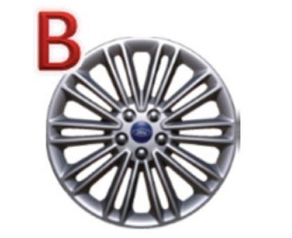 Genuine Ford Mondeo (09/2014>) Single 18" x 8J Alloy Wheel - B Style (1903986)