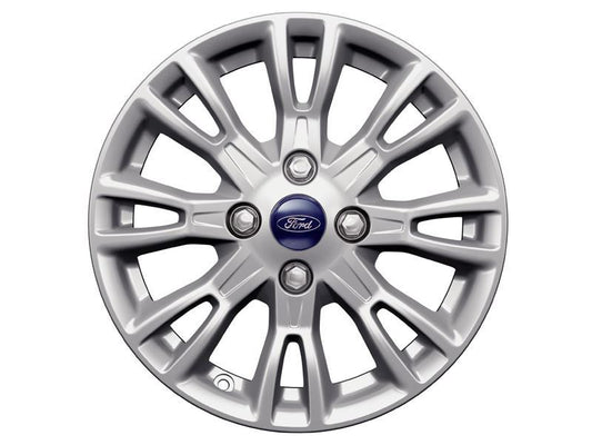 Genuine Single Ford B-Max 15" Alloy Wheel  -  8 x 2 Spoke Design (1843115)