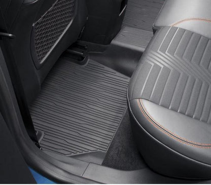 Genuine Ford Fiesta 2017> Set of Rear Rubber Floor Mats - 2109989