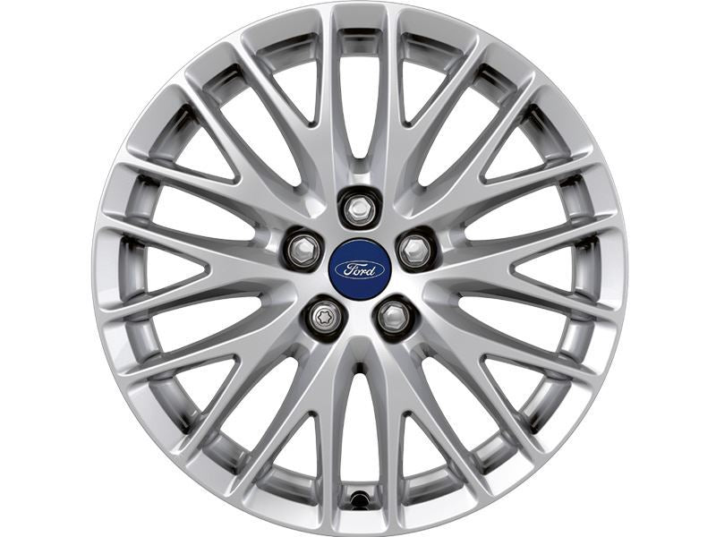 Ford C-Max 04/15> Single Alloy Wheel 17" 10x2-Spoke Y-Design, Silver - 1719524