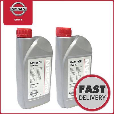 Genuine Nissan 10W40 Semi Synthetic Motor / Engine Oil 2 litre / ltrs 2L