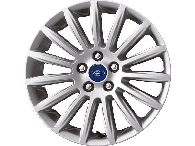 Genuine Single Ford Mondeo 17" Alloy Wheel  - 15 Spoke Sparkle Silver (1710923)