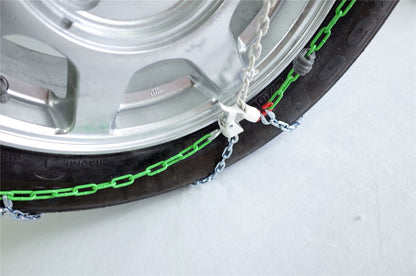 Green Valley TXR9 Winter 9mm Snow Chains - Car Tyre for 15" Wheels 600-15