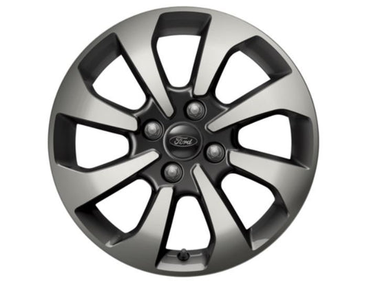 Genuine Ford Fiesta 2017> 16" Alloy Wheel - Rock Metallic Machined - 2125243