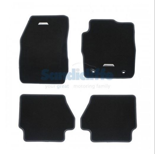 Ford Fiesta (07/08-01/11) Car Floor Mats - set of 4 Motorsport branded (1681095)