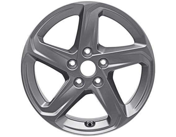 Genuine Ford Focus 2018>  16" 5 Spoke Alloy Wheel Sparkle Silver - 2262961