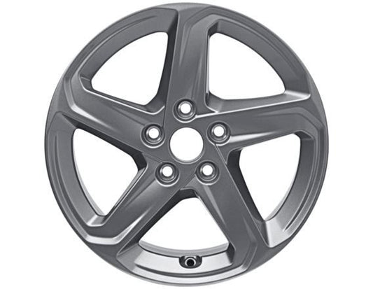 Genuine Ford Focus 2018>  16" 5 Spoke Alloy Wheel Sparkle Silver - 2262961