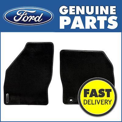 Genuine Ford Focus Black Front Velour Carpet Floor Mats / Mat  2011 - 2014