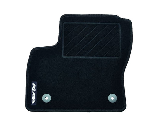 Genuine Ford Kuga Standard Front & Rear Carpet Mats In black (1515883) 2008 - 2011