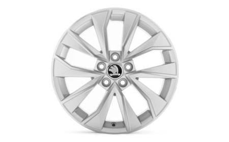 Skoda Fabia 2015 > 16" Silver Alloy wheel "Italia" 6V0071496B8Z8