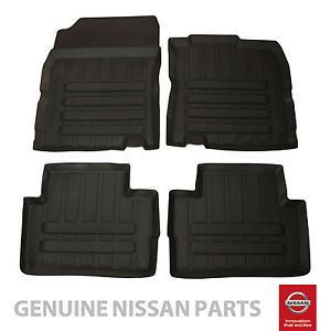 Genuine Nissan Qashqai 2017> Rubber Mats (RHD)-KE7584E289