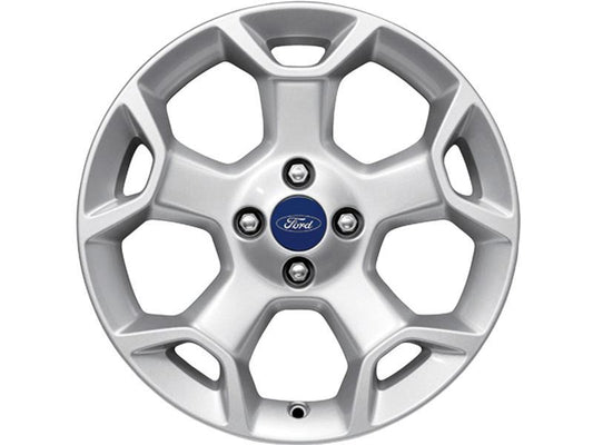 Genuine Single Ford Ka 16" Alloy Wheel  -  5 Spoke Y Design in Silver (1543876)