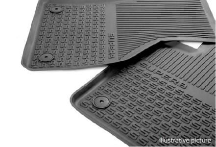 Genuine Skoda Superb Estate 2016 > Front Rubber Floor Mats 3V2061551