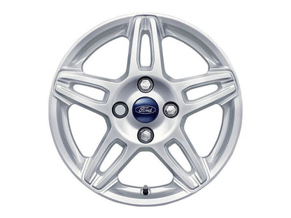 Ford KA 2016> Single Alloy Wheel 15" 5 x 2 - Spoke Design, Silver - 2017681